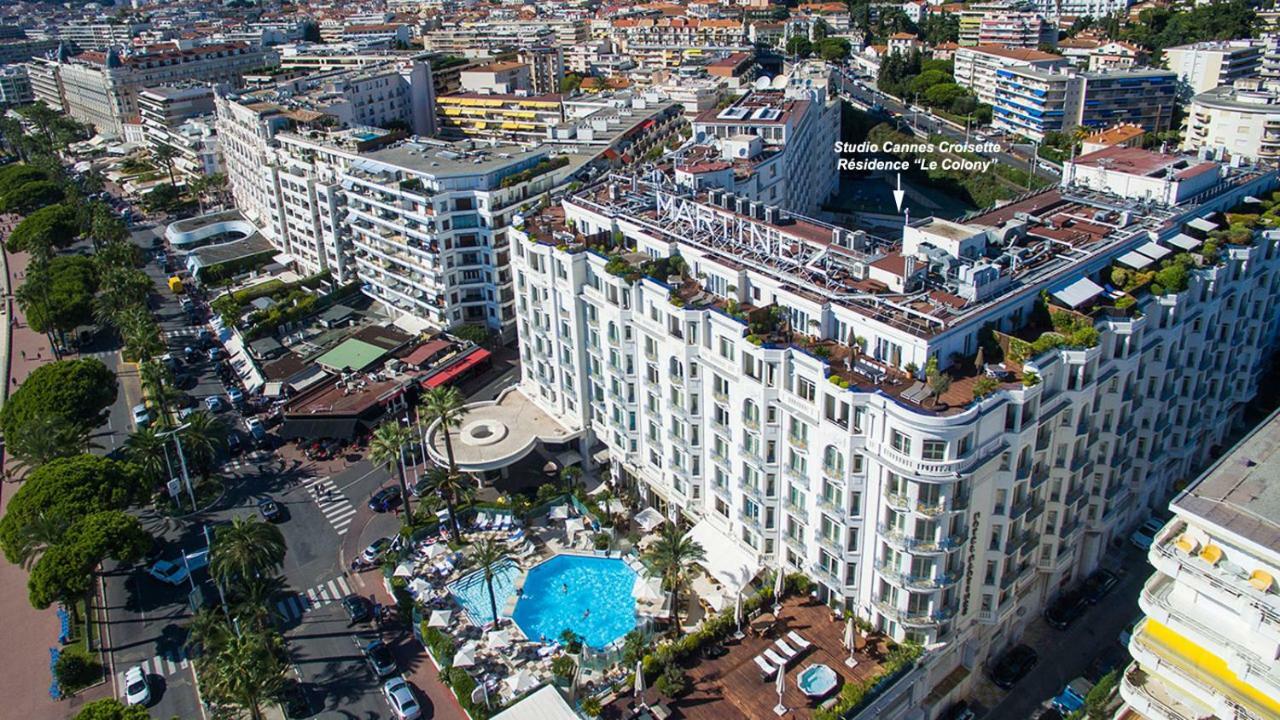 Studio Cannes Croisette Martinez Leilighet Eksteriør bilde